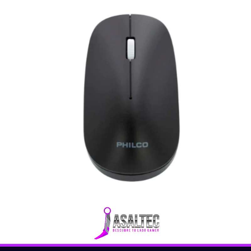 anibal creando - 2023-06-20T165356.119 Mouse Inalámbrico Philco SPK7305, 4 Botones, 1600DPI, Negro - Imagen 1