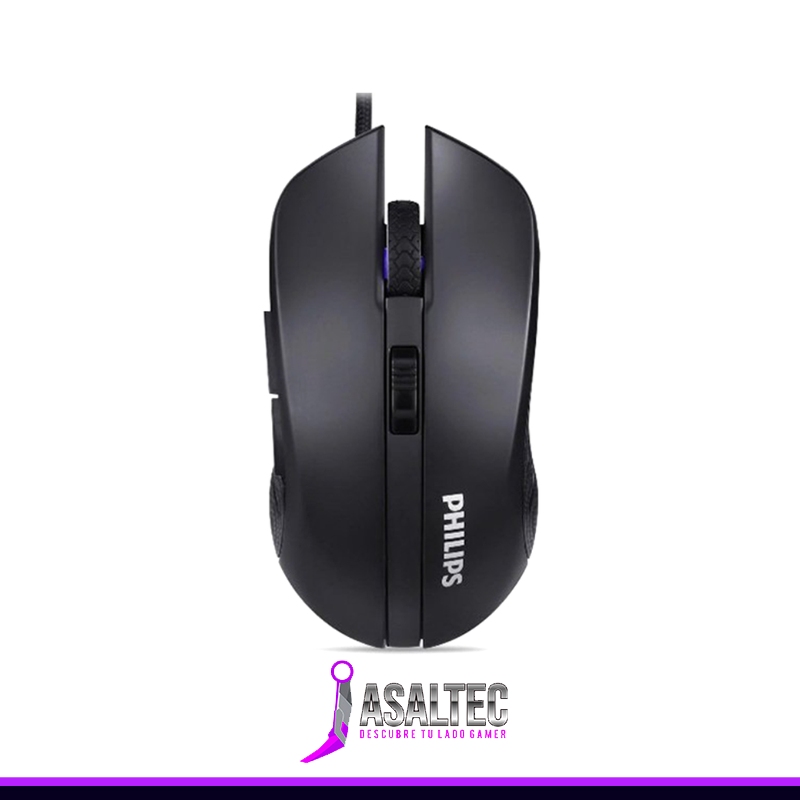anibal creando - 2023-06-22T111316.141 Mouse Gamer Philips SPK9313, 6 Botones, Black - Imagen 1