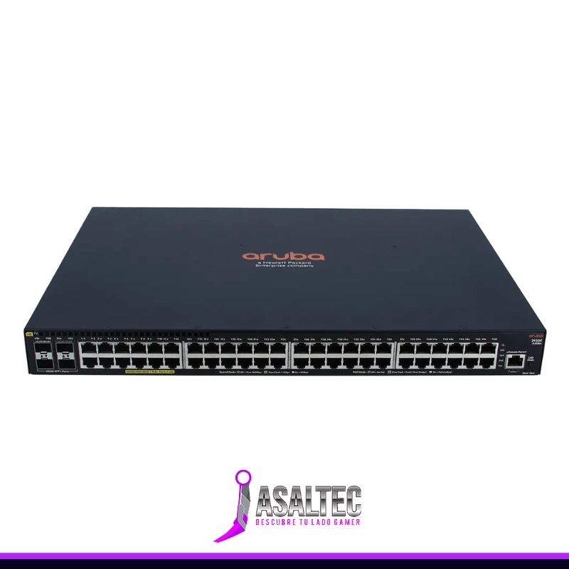 anibal creando - 2023-06-28T131842.397 Hpe Aruba 2930F 48G Poe+ 4Sfp+ Conmutador L3 Gestionado 48 X 10/100/1000 JL558A - Imagen 1