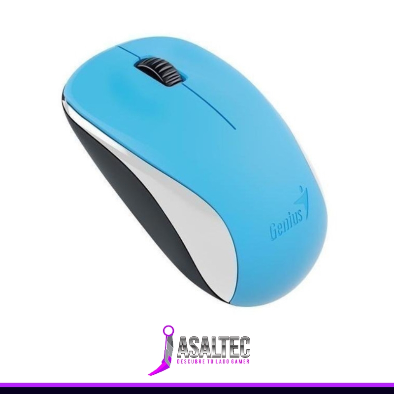 anibal creando (5) Mouse Inalámbrico Genius NX-7000, 3 Botones, 1200DPI, Celeste - Imagen 1