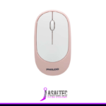 Mouse Inalámbrico Philco, 3 Botones, 1200DPI, Rosa