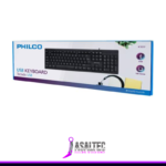 Teclado USB Philco CK101, Interfaz USB 2.0, Full Size, Negro - Imagen 2