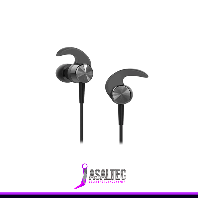Diseño sin título - 2023-07-13T215645.979 Audífono In-Ear HP DHH-3114 Metalico Negro Jack 3.5mm - Imagen 1