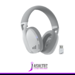 AUDIFONO IRE WIRELESS TRIPLE CONEXION WHITE-GREY - Imagen 2