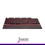 Teclado Gamer Cougar Core, Semi-Mecánico, QWERTY+Numérico, Iluminación Multicolor, Color negro