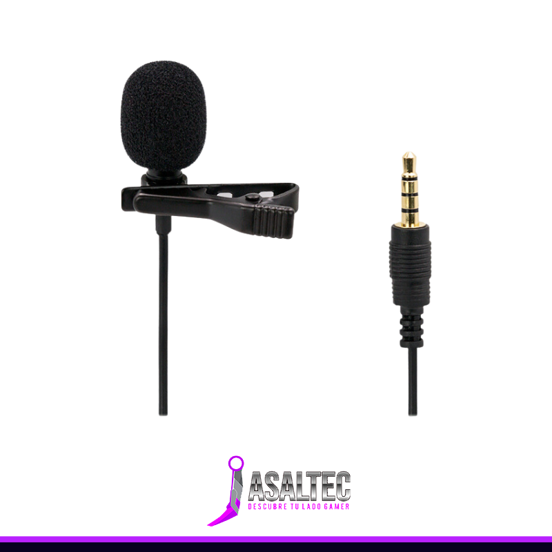 Pato creando (5) MICRÓFONO LAVALIER CON CONEXIÓN 3.5MM - Imagen 1