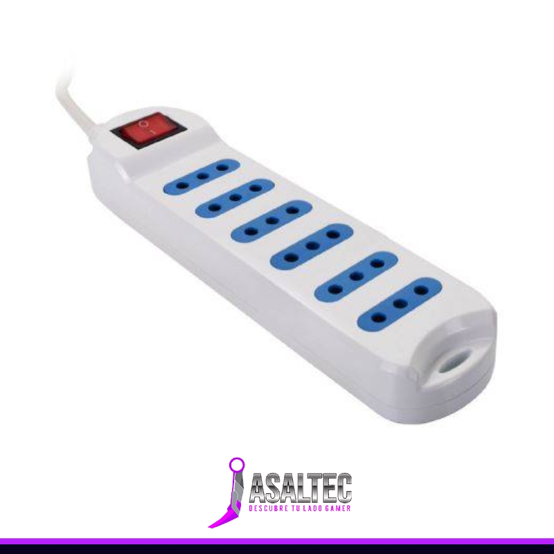 pia creando - 2023-08-22T180854.811 Alargador Philco XT30, 6 Enchufes, Blanco - Imagen 1