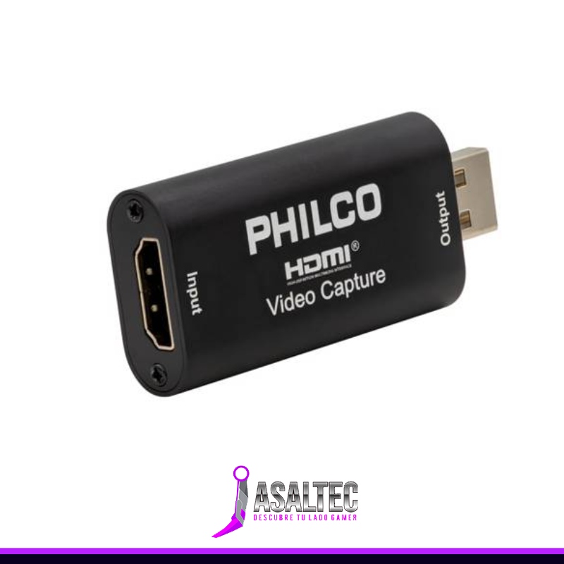 pia creando - 2023-08-23T115818.226 Adaptador Philco Capturador de Video, de HDMI a USB, UHD 4K, Negro - Imagen 1
