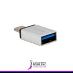 Adaptador Philco USB-A a USB-C, USB 3.0, Plateado - Imagen 2