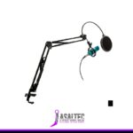 Kit de Micrófono Studio Philco, Incluye Soporte Tipo Araña, Filtro Antipop, USB, Color azul - Imagen 2