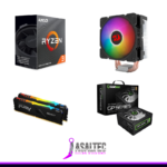 Computador Gamer GHOST ryzen 3 4100 - GTX 1630 4G DDR6 - 16GB RAM - 480GB SATA 2.5 - Imagen 2