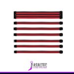 KIT CABLES EXTENSION COOLER MASTER RED/BLACK- CONECTOR UNIVERSAL