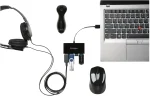 Kensington hub uh4000 usb 3.0 para 4 puertos compacto negro - Imagen 5