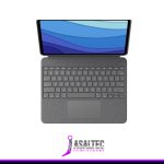 Funda con Teclado Trackpad Logitech Combo Touch para iPad Pro 12.9, Panel Táctil, Backlit - Imagen 4