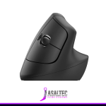 Mouse Ergonómico Logitech Lift, 6 Botones, 4000DPI, Bluetooth, Diestro, Graphite/Black - Imagen 3
