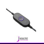 Audífono Logitech Zone Wired USB-C, USB-A, Transductores premium y micrófono con supresión de ruido - Imagen 5