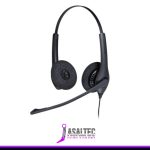 Audífono Jabra BIZ 1500 Duo USB, Alámbrico, USB, Negro