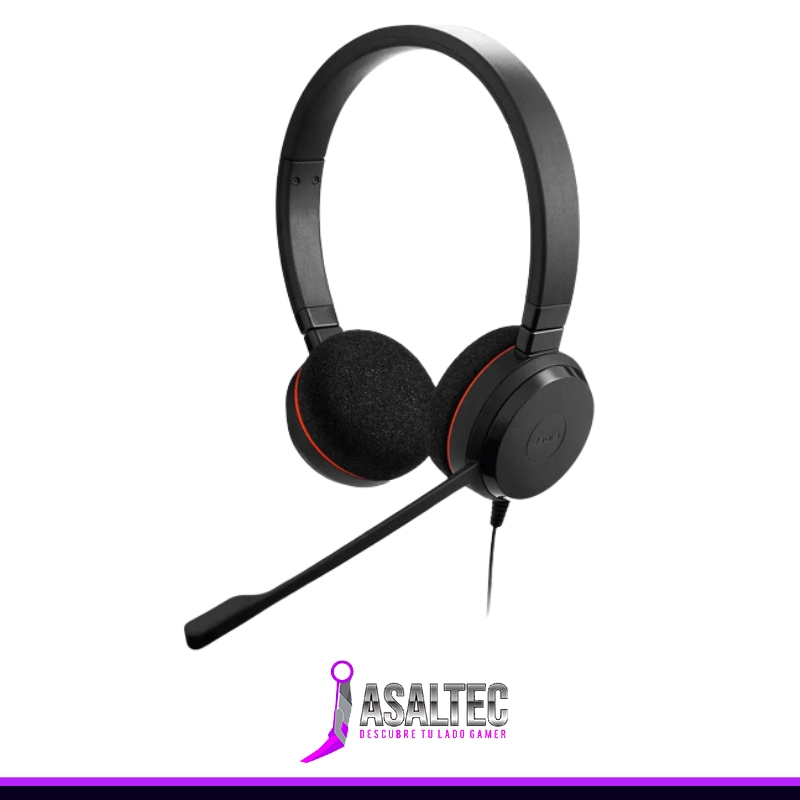 pia creando (24) Diadema Jabra Evolve 20SE, Estéreo, USB, Control de volumen, Color negro - Imagen 1