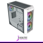 Gabinete Gamer Cooler Master HAF 500 A-RGB, Vidrio Templado, Mid-Tower, ATX, White