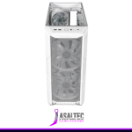 Gabinete Gamer Cooler Master HAF 500 A-RGB, Vidrio Templado, Mid-Tower, ATX, White - Imagen 4