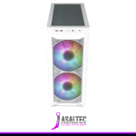 Gabinete Gamer Cooler Master HAF 500 A-RGB, Vidrio Templado, Mid-Tower, ATX, White - Imagen 5