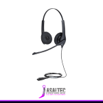 Audifono Jabra Diadema BIZ 1500 Duo QD, Alámbrico, Supraaural, Negro - Imagen 2