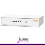 Switch Aruba Gigabit Ethernet Instant On 1430 5G, 5 Puertos 10/100/1000Mbps, 10 Gbit/s, 8.192 Entradas - No Administrable - Imagen 3