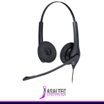 Audifono Jabra Diadema BIZ 1500 Duo QD, Alámbrico, Supraaural, Negro