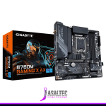 Placa Madre Gigabyte B760M GAMING X AX (LGA1700, DDR5 4000/7600MHz, M.2 x2, MicroATX)