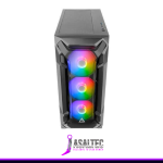 Gabinete Gamer Antec DF600 FLUX (ATX, Vidrio Templado, 5 Ventiladores) - Imagen 4