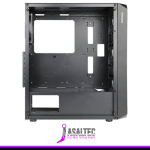 Gabinete Gamer Antec NX292 ARGB, Mid Tower, E-ATX, ATX, m-ATX, ITX, 4 Ventiladores, Negro - Imagen 5