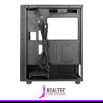 Gabinete Gamer Antec NX292 ARGB, Mid Tower, E-ATX, ATX, m-ATX, ITX, 4 Ventiladores, Negro - Imagen 2