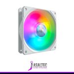 Ventilador De Gabinete CoolerMaster Sickleflow, 120mm, ARGB, Color Blanco