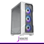 Gabinete Gamer CoolerMaster TD500 MESH V2, Color Blanco
