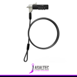 Cable de Seguridad Klip Xtreme Bolt C, Candado Numérico, Tipo K Estándar y T-Bar