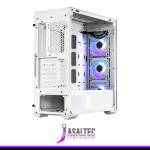 Gabinete Gamer CoolerMaster TD500 MESH V2, Color Blanco - Imagen 3