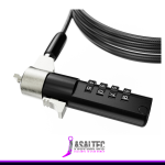 Cable de Seguridad Klip Xtreme Bolt C, Candado Numérico, Tipo K Estándar y T-Bar - Imagen 4
