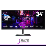Monitor Gamer Cooler Master 34" GM34-CWQ ARGB Curvo 144 Hz