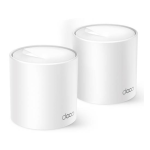 Pack de 2, Sistema MESH TP-Link Deco X10 AX1500 - Cobertura 3900 ft² con Doble Banda