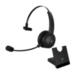 Audífonos Inalámbricos Monoaural Klipx ON-EAR BT con Base Magnetica de Carga