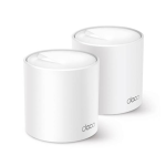 Pack de 2, Sistema Mesh Wi-Fi 6 TP-Link Deco X50 AX3000, Hasta 3000 Mbps, Hasta 370m*2