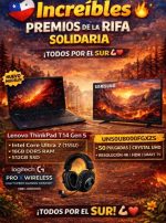 RIFA A BENEFICIO DE DAMNIFICADOS POR INCENDIOS ÑUBLE Y BIOBIO