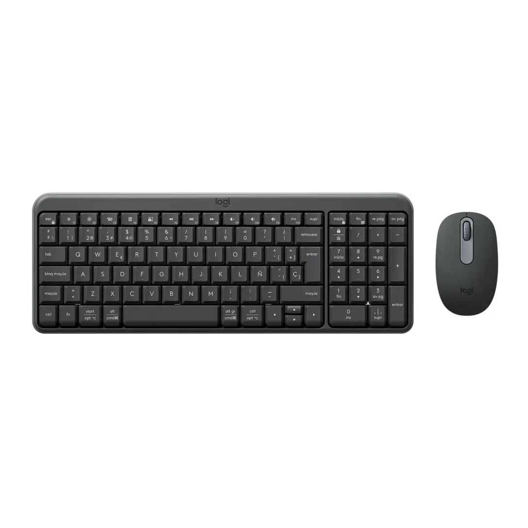 1.0 KIT LOGITECH TECLADO + MOUSE MK250 - Imagen 1