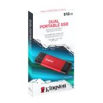 Kingston External Solid State Drives - KNG SSD 512GB Externo - Imagen 2
