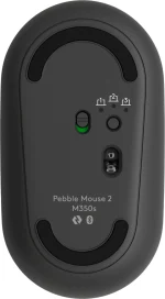 MOUSE PEBBLE 2 M350S GRAPHITE - Imagen 4