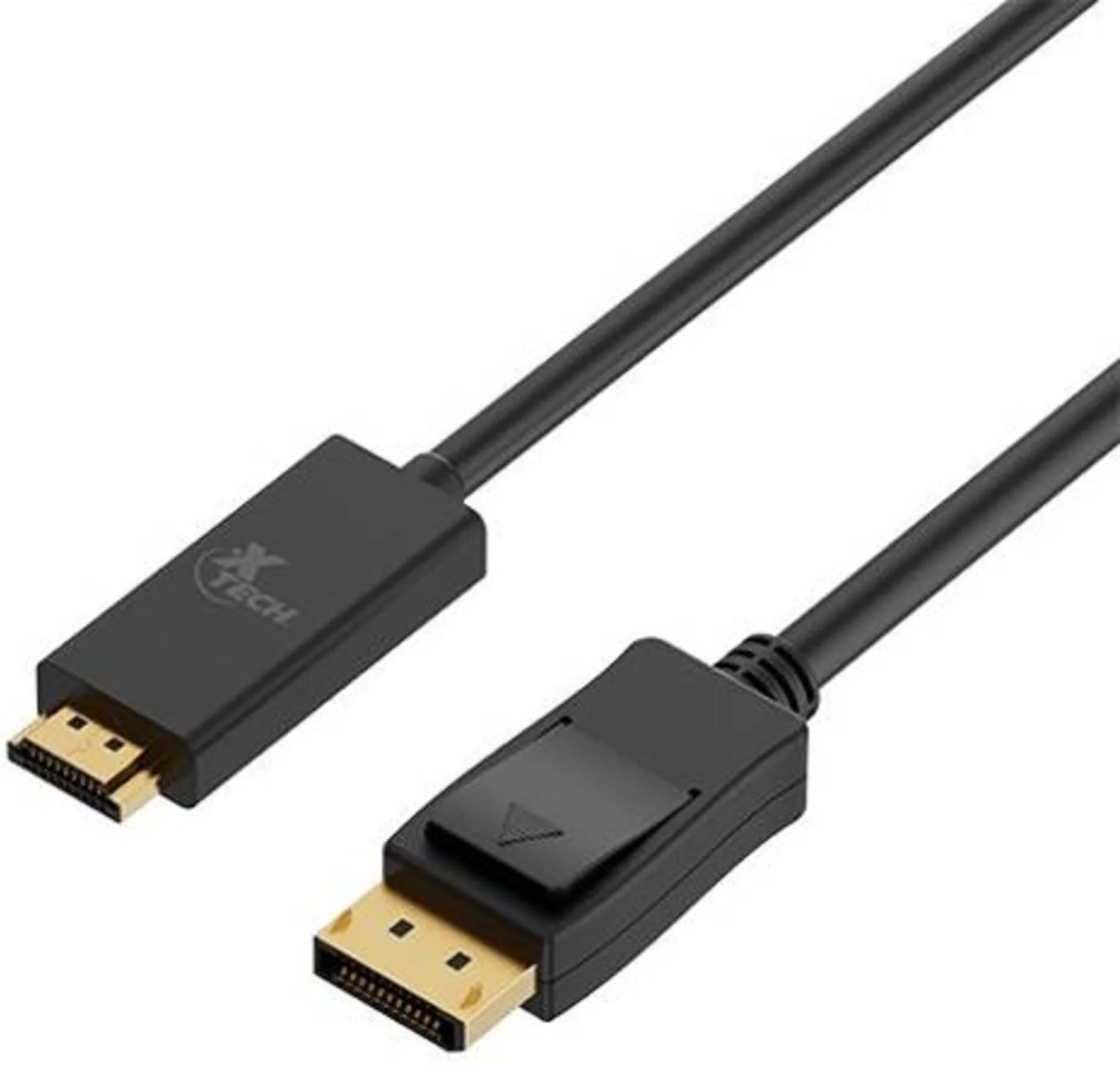 4.0 Xtech Cable - Xtech cable Dis Pt m to HDMI m 3m black XTC-35 - Imagen 1