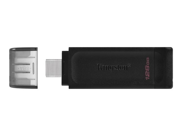 5.0 Kingston Memoria USB 128GB USB-C DataTraveler 70 - Imagen 1