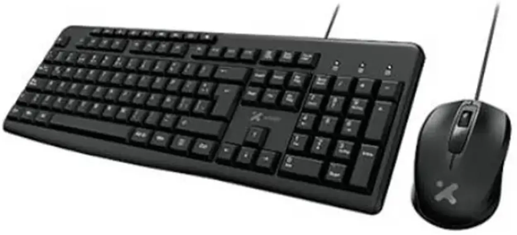 7.0 Xtech Multimedia Keyboard and Mouse Duo Spanish XTK-302S - Imagen 1